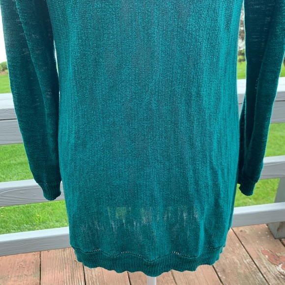 Knitted & Knotted Slub Knit Swing Tunic Sweater - Picture 8 of 10